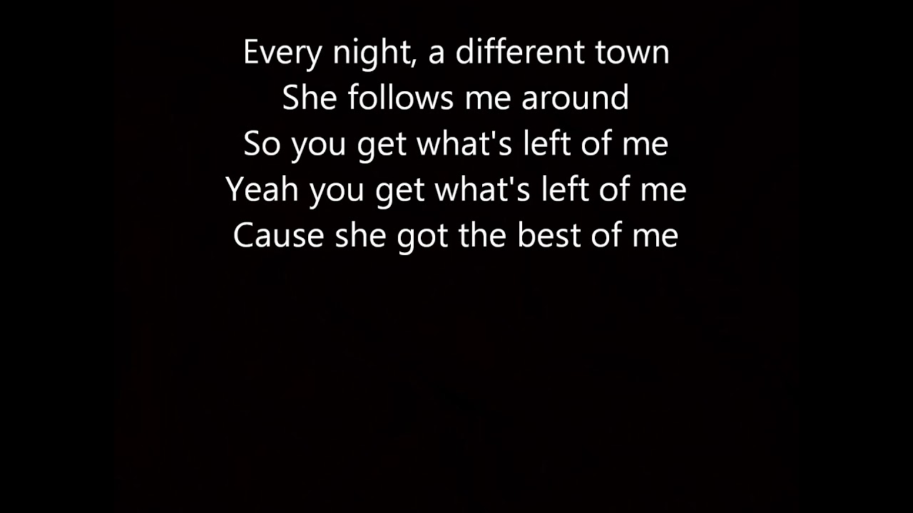 She Got the Best of Me By Luke Combs Lyrics