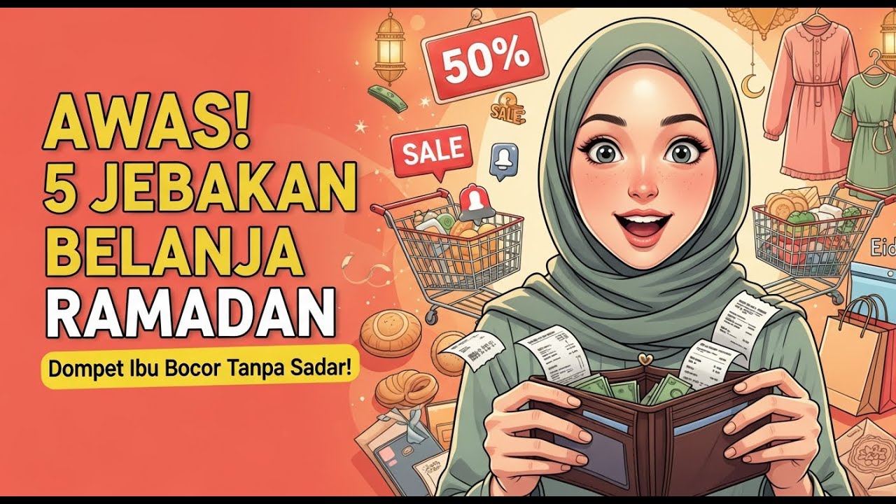 5 Jebakan Belanja di Bulan Ramadan yang Diam Diam Menguras Dompet Ibu