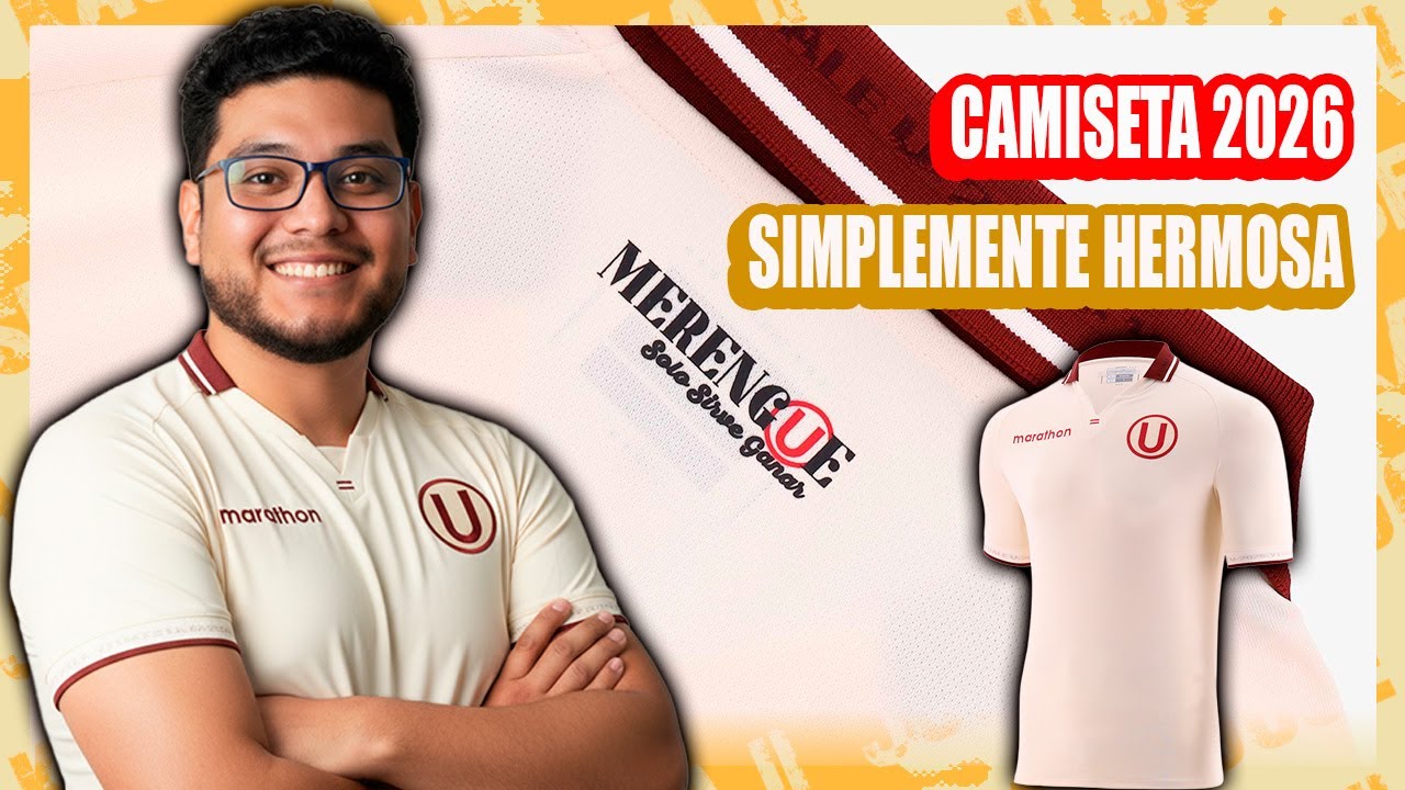 HERMOSA. Salió a la venta la camiseta 2026 de universitario... con un duro golpe al rival.
