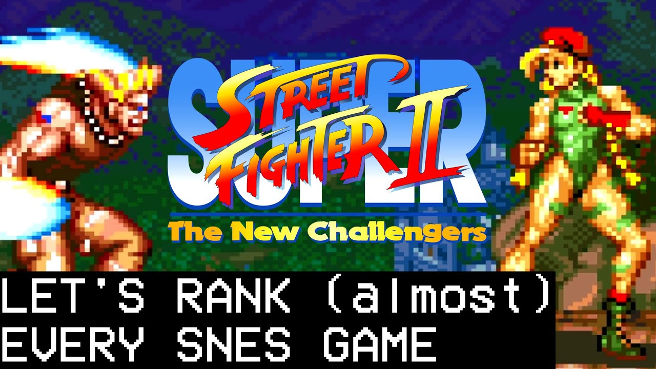 Guile Sounds Like a Huge Nerd in Super Street Fighter 2 | LET'S RANK SNES (Part 97)