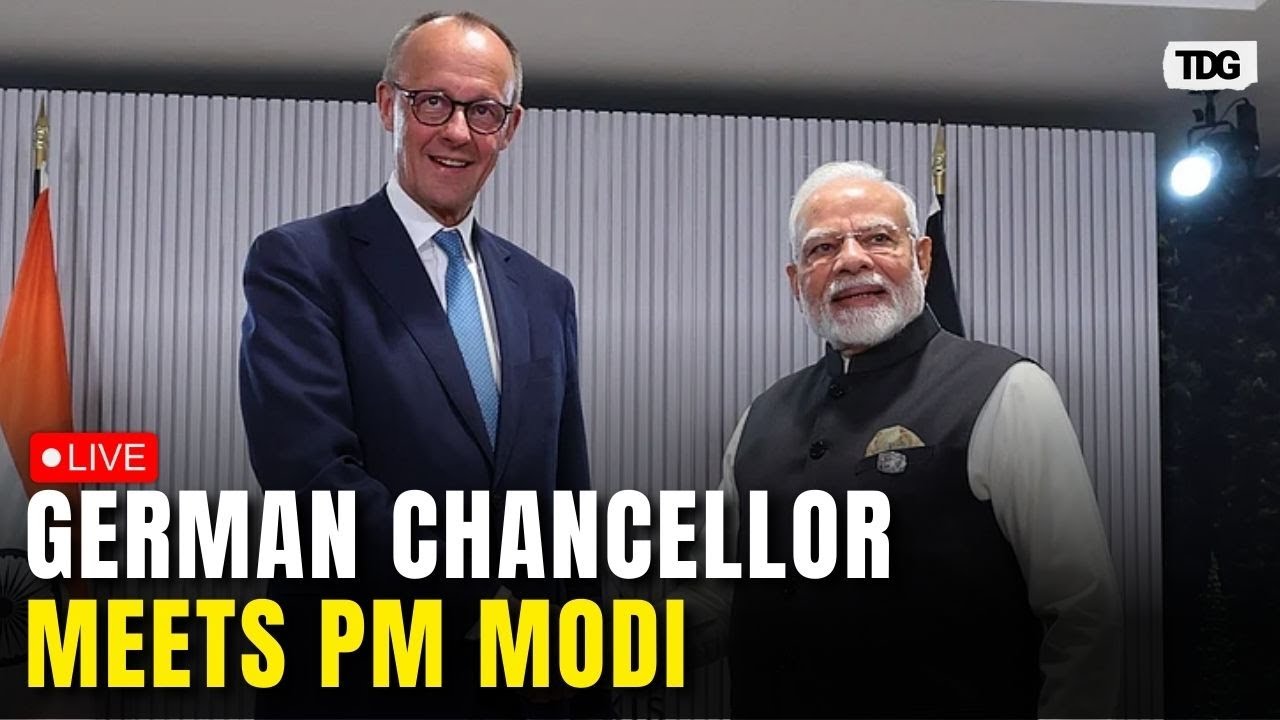 German Chancellor In India LIVE: German Chancellor Merz Visits Gandhi Residence with Modi