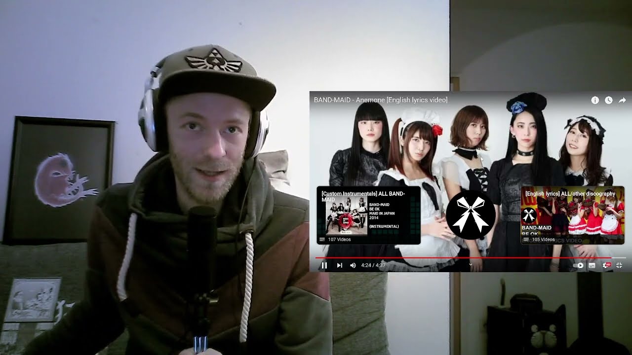 First REACTION to [Band-Maid - anemone (studio+live acoustic@Zepp Tokyo)] ...that live performance!