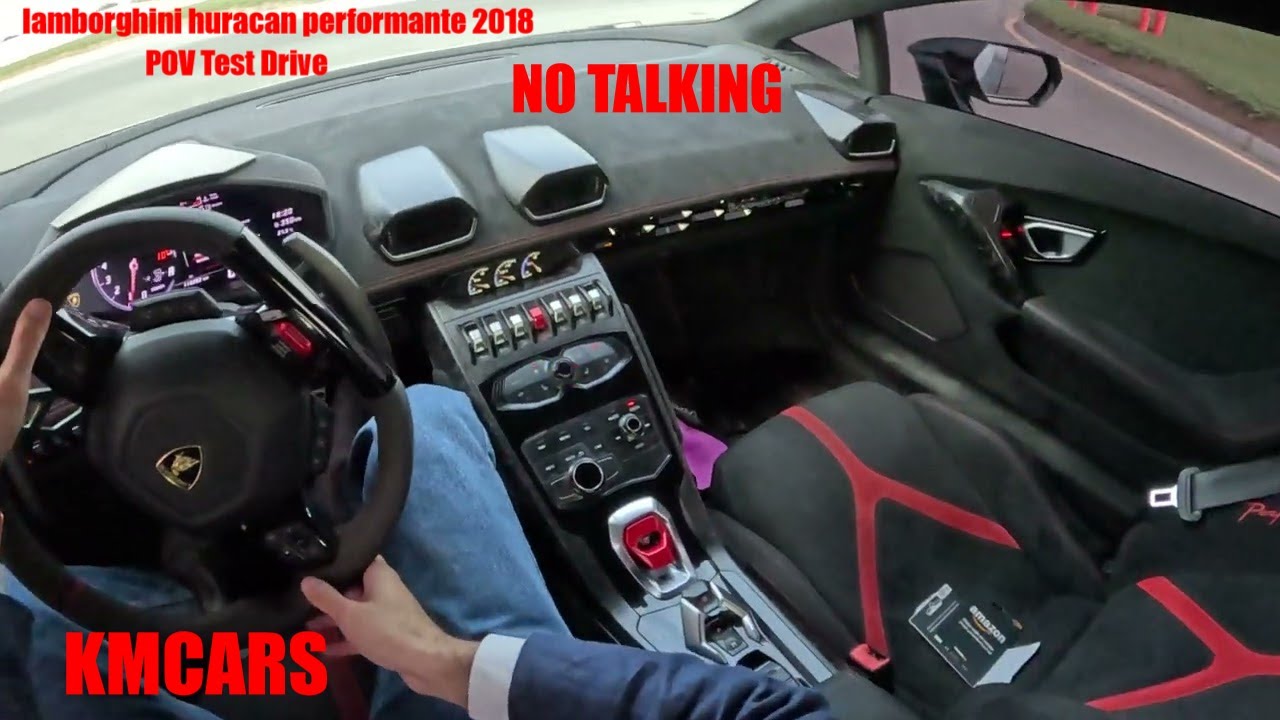 lamborghini huracan performante 2018 POV Test Drive