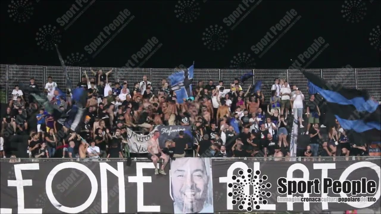 Latina, il tifo pontino nell'amichevole contro la Lazio 2023-24
