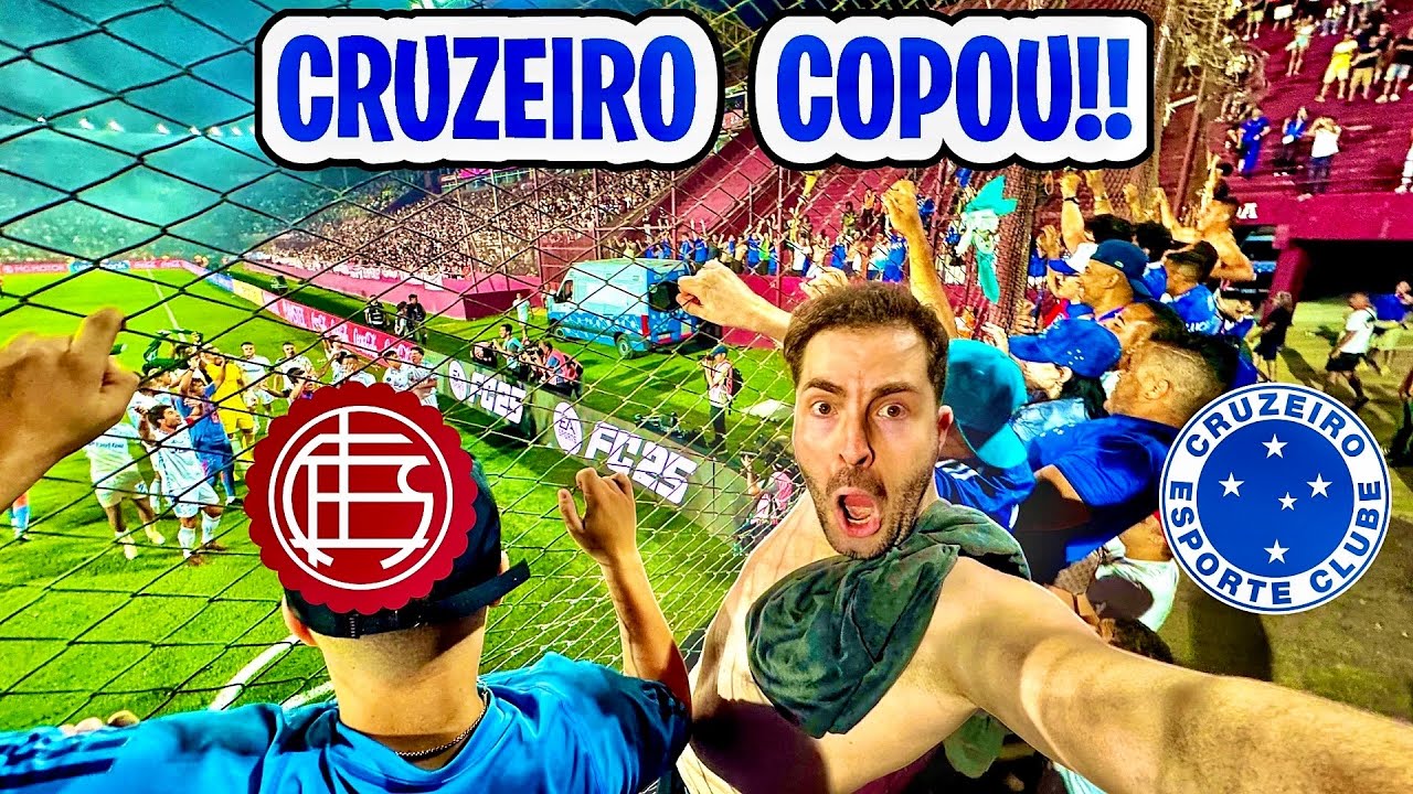 A TORCIDA DO CRUZEIRO FEZ O ESTÁDIO DESABAR NA ARGENTINA/ Lanús 0 x 1 Cruzeiro