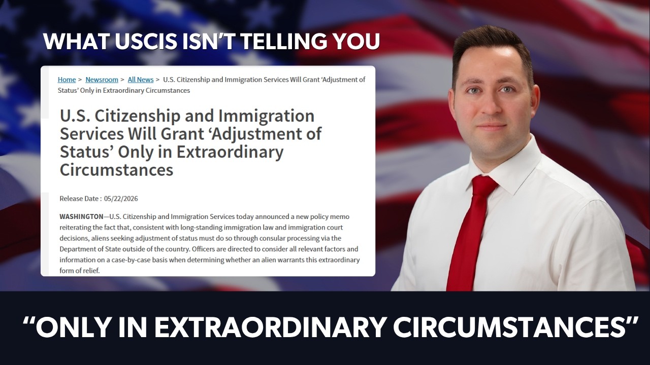 The New USCIS Green Card Memo Explained (And Why It's Misleading)