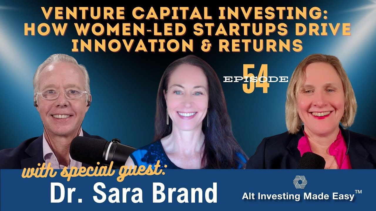 E54: Venture Capital Investing   How Women Led Startups Drive Innovation & Returns
