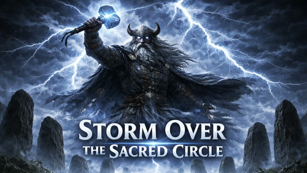 Storm over the Sacred Circle | Slavic Pagan Metal Instrumental | Perun Thunderborn