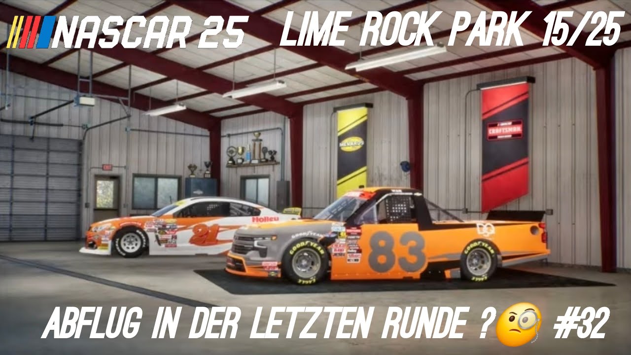 ABFLUG IN DER LETZTEN RUNDE ?🧐 / NASCAR 25 KARRIERE (no commantary gameplay)