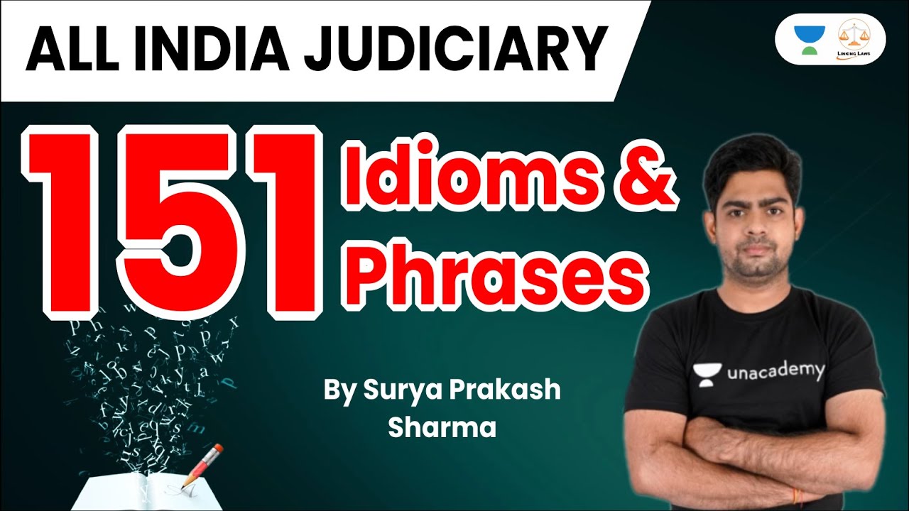151 Idioms and Phrases | Surya Prakash Sharma | Linking Laws