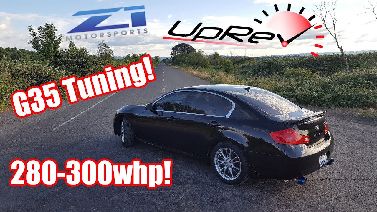 Тюнинг нашего седана Infiniti G35 2008 года с Z1 Motorsports Uprev! (Надеемся на солидный результ...