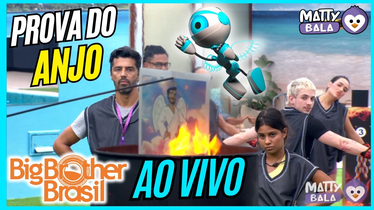 🔵 PROVA do ANJO - AO VIVO - DESCUBRA QUEM é o ANJO e QUEM é o MONSTRO da SEMANA ? BBB 26 #bbb #BBB26