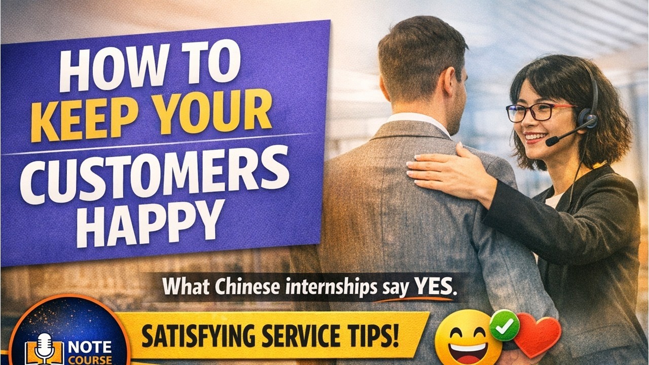 How to Keep Your Customers Happy  English Listening Practice A2–B1