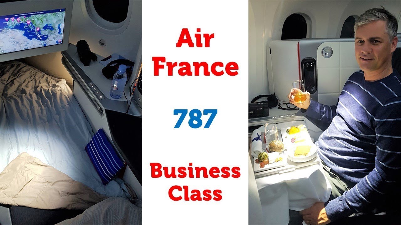 Air France Business Class on the Boeing 787
