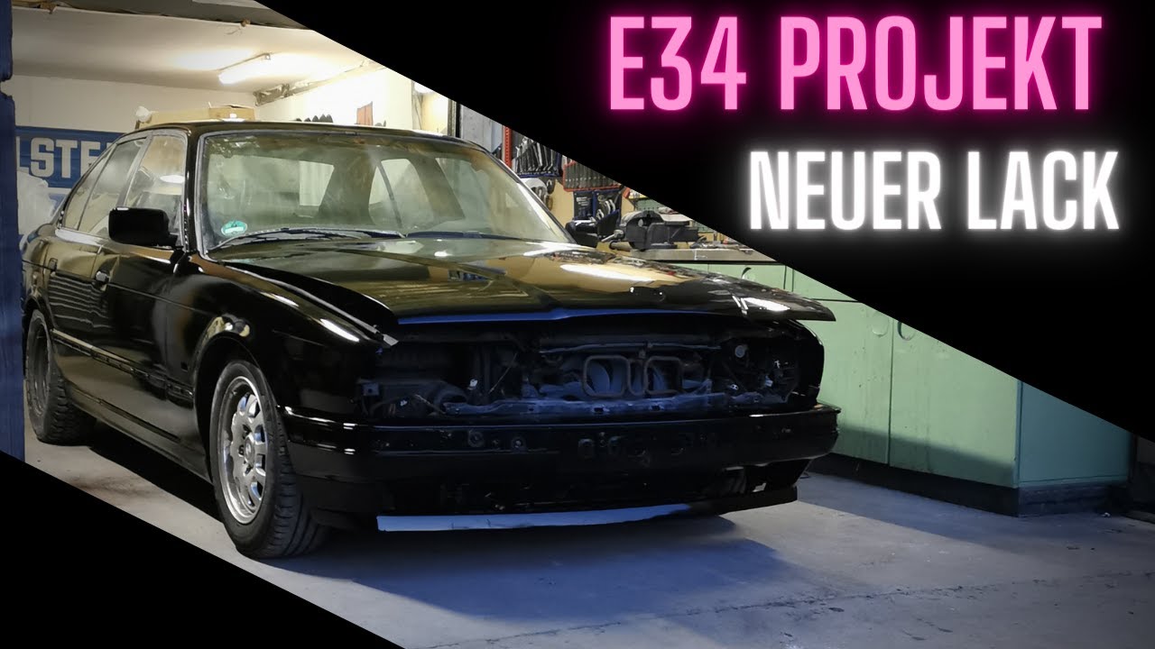 E34 530i V8 Winterauto - Jetzt wird lackiert - Teil6 | by Lofo Performance
