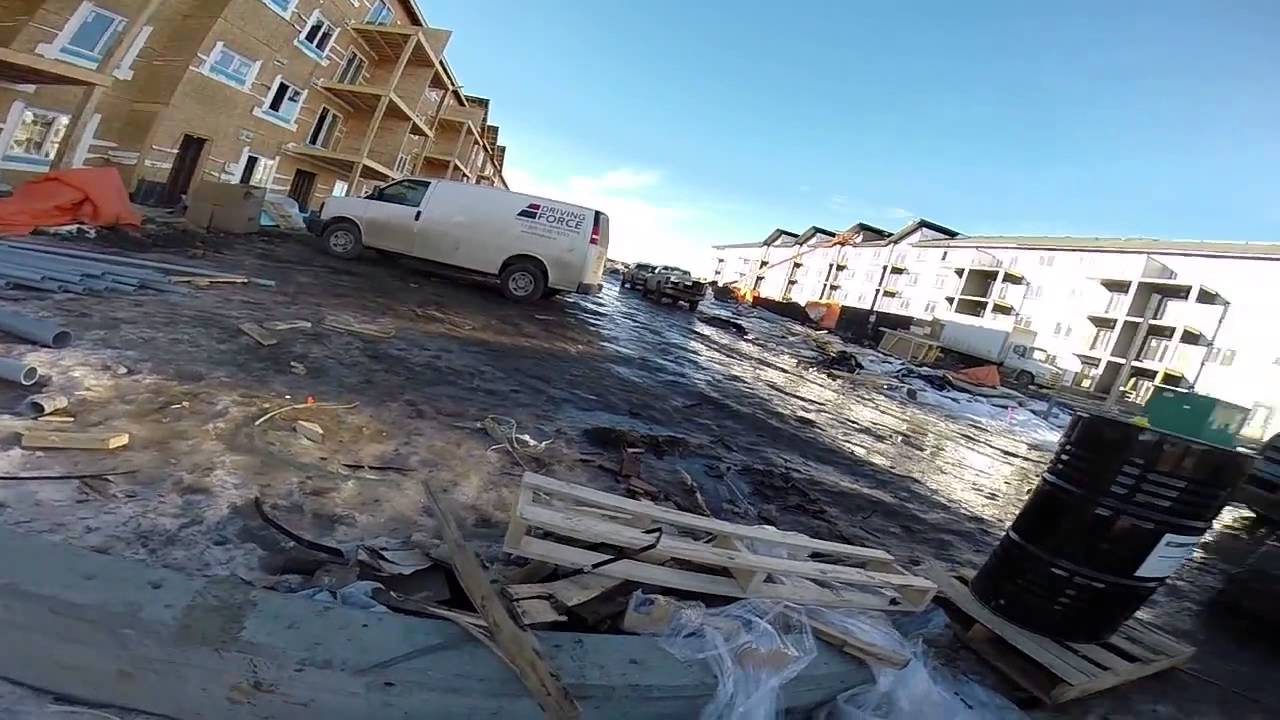 HD Packer stroll across work site.