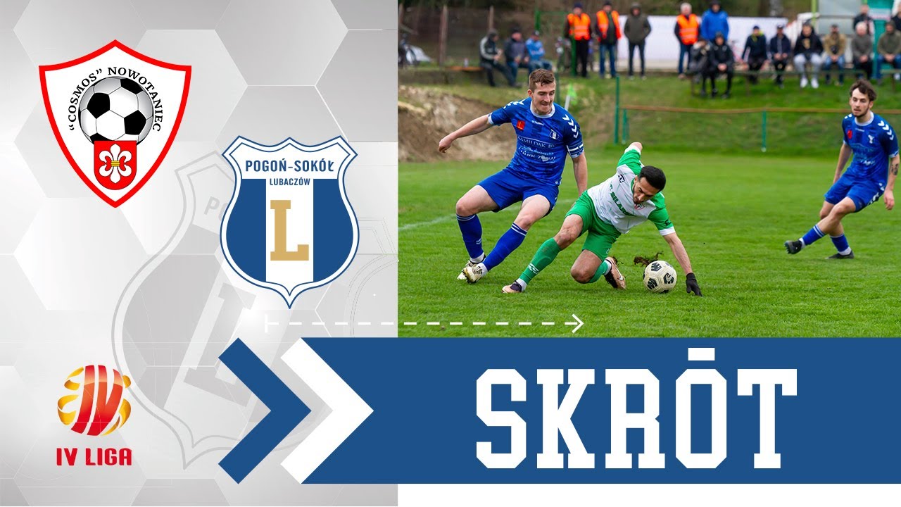 Cosmos Nowotaniec - Pogoń-Sok&oacute;ł Lubacz&oacute;w | SKR&Oacute;T | 20. KOLEJKA - IV LIGA PODKARPACKA 2023/2024