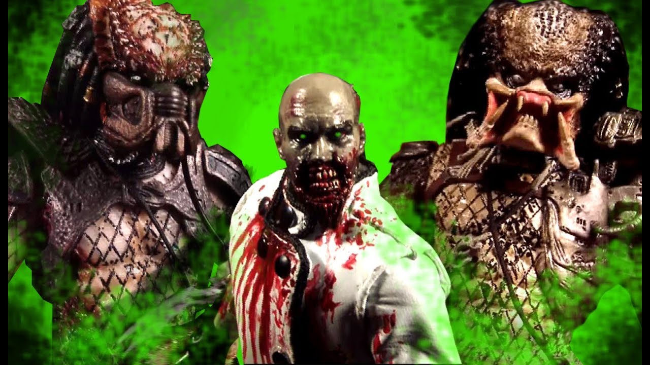NECA Jungle Hunter and City Hunter Predator 2 pack Action Figure Review