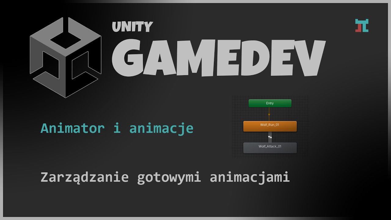 Gamedev Unity 56 - Wykorzystanie gotowych animacji w Unity