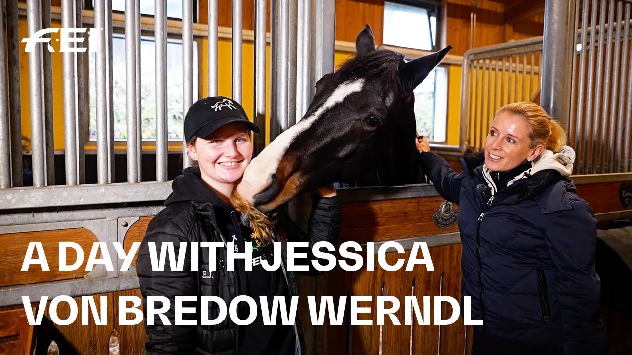 From everyday routines to elite-level insight 🔥🐴 Q&A with Agria ambassador Jessica von Bredow Werndl