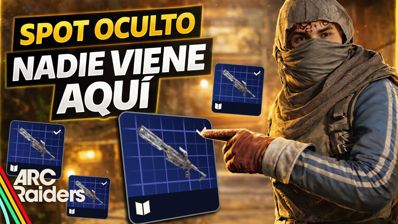 SPOT OCULTO para FARMEAR BLUEPRINT de la VULCANO (FÁCIL y RÁPIDO) | ARC Raiders