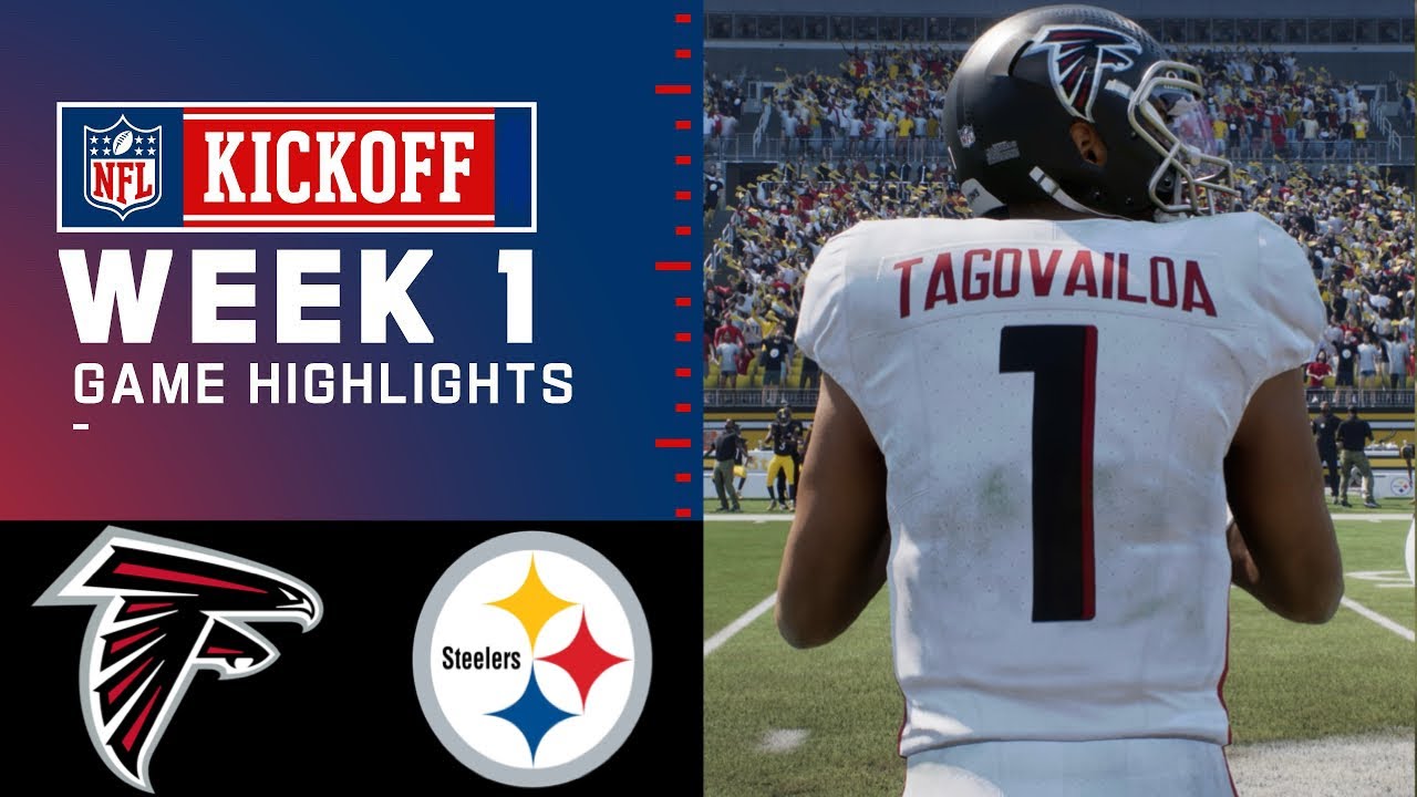Highlights матча Falcons против Steelers, 1-я неделя: симуляция | Составы Madden 27
