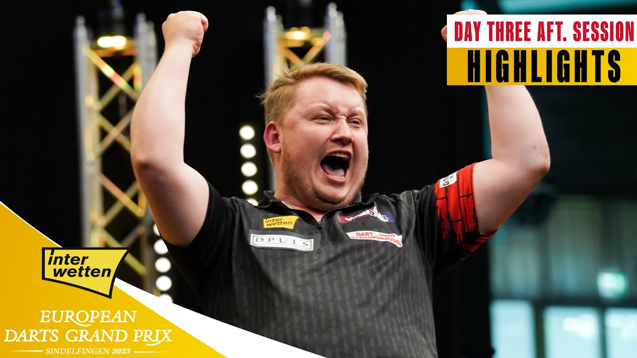 GERMAN GIANT-KILLING! | Day Three Afternoon Highlights | 2023 European Darts Grand Prix