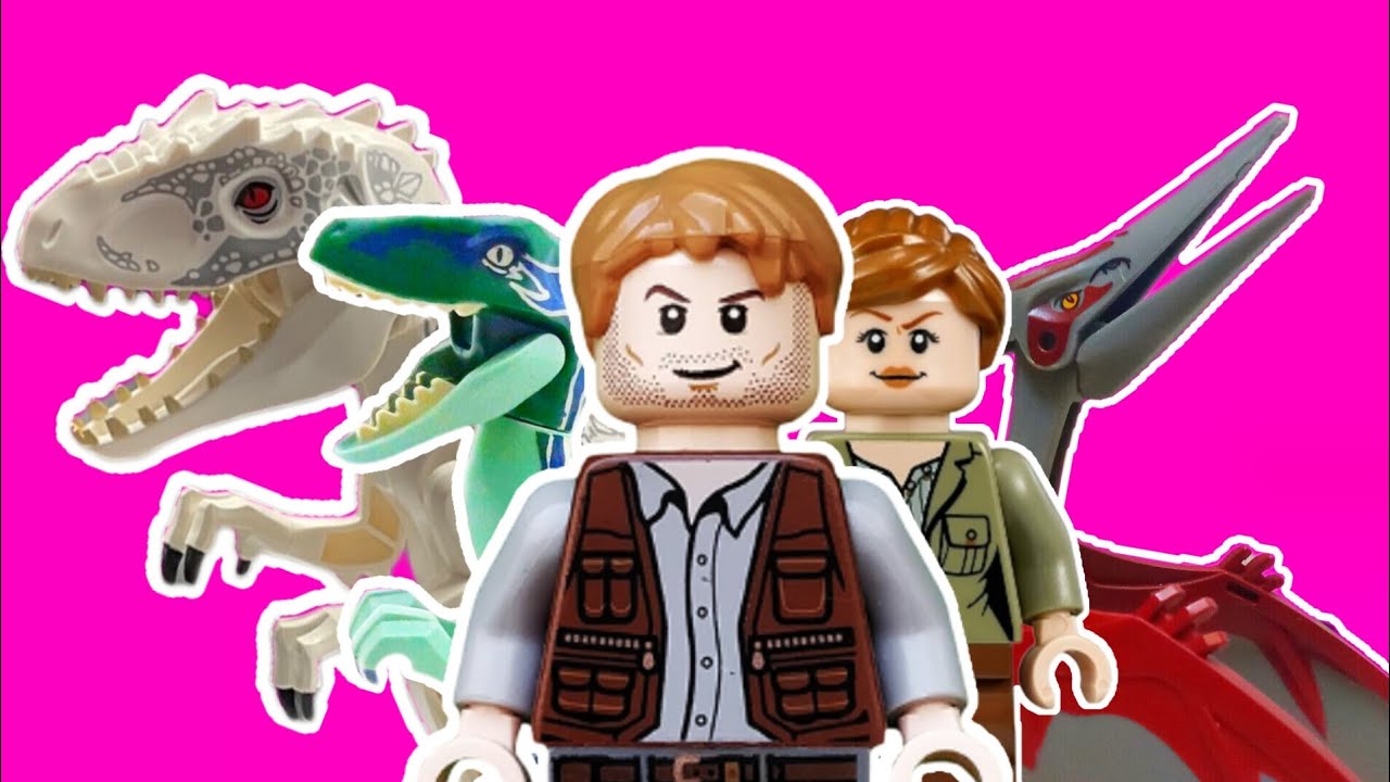 🎶JURASSIC World THE MUSICAL🎶 Animated Parody Song [in lego]