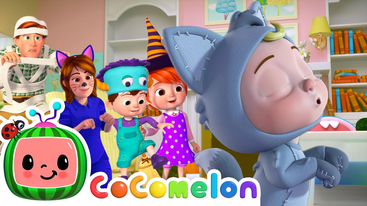 Finger Family Halloween | Little Angel & Cocomelon Nursery Rhymes