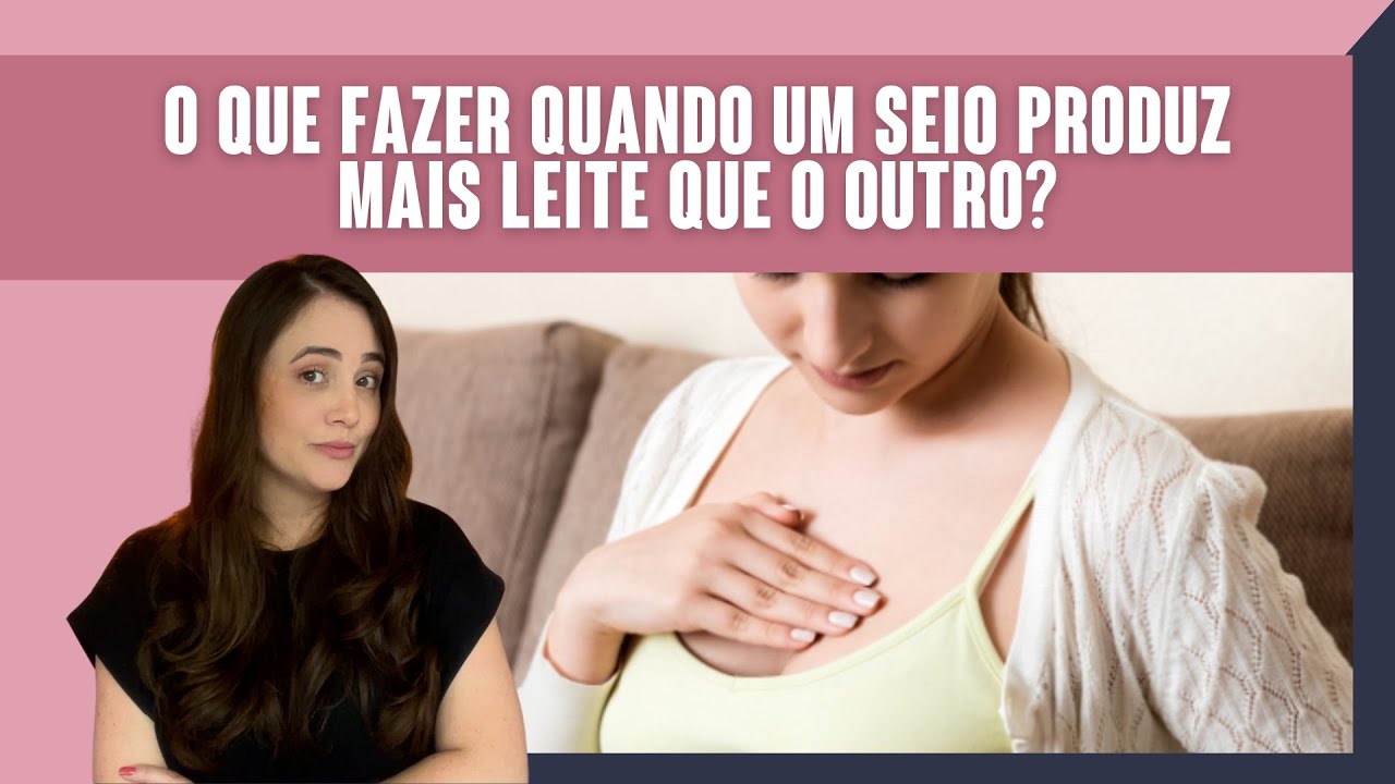 AMAMENTAÇÃO | COMO IGUALAR A PRODUÇÃO DE LEITE DOS SEIOS?
