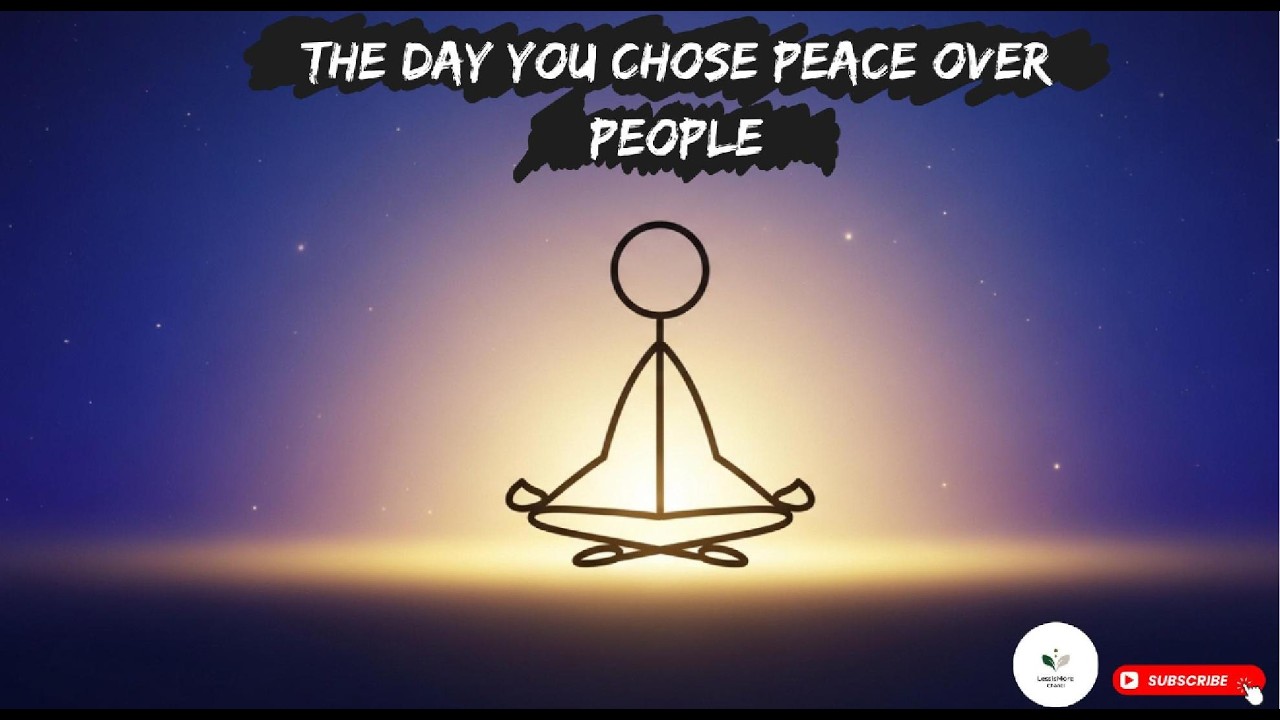 The Day You Chose Peace Over People