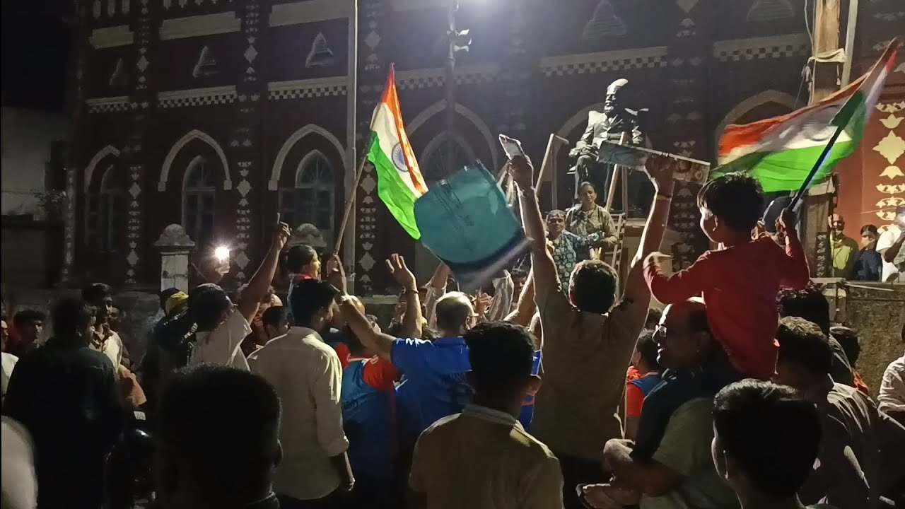 NAVSARI CELEBRATION | IND WIN | IND vs PAK | ICC T20 INDIA QUALIFIED | @SahilShaikh.06 