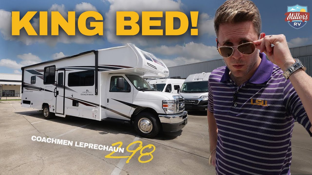 This Class C Has a King Bed — 2025 Leprechaun 298KB Tour