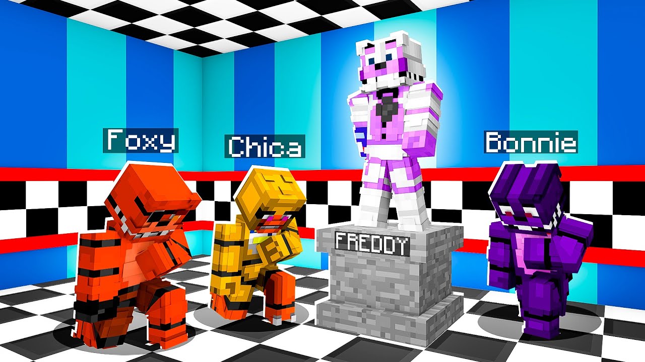 Worship Funtime Freddy | Minecraft Five Nights at Freddy’s FNAF Roleplay