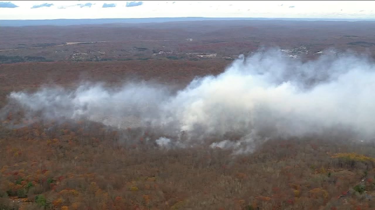 Wildfire burning in NJ's Craigmeur Recreation Complex only 10% contained