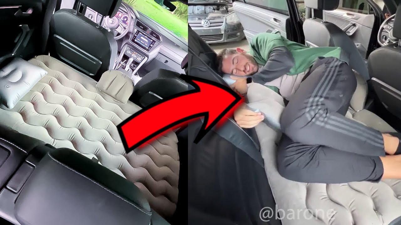 Esse produto transforma qualquer carro em uma CAMA 🤯