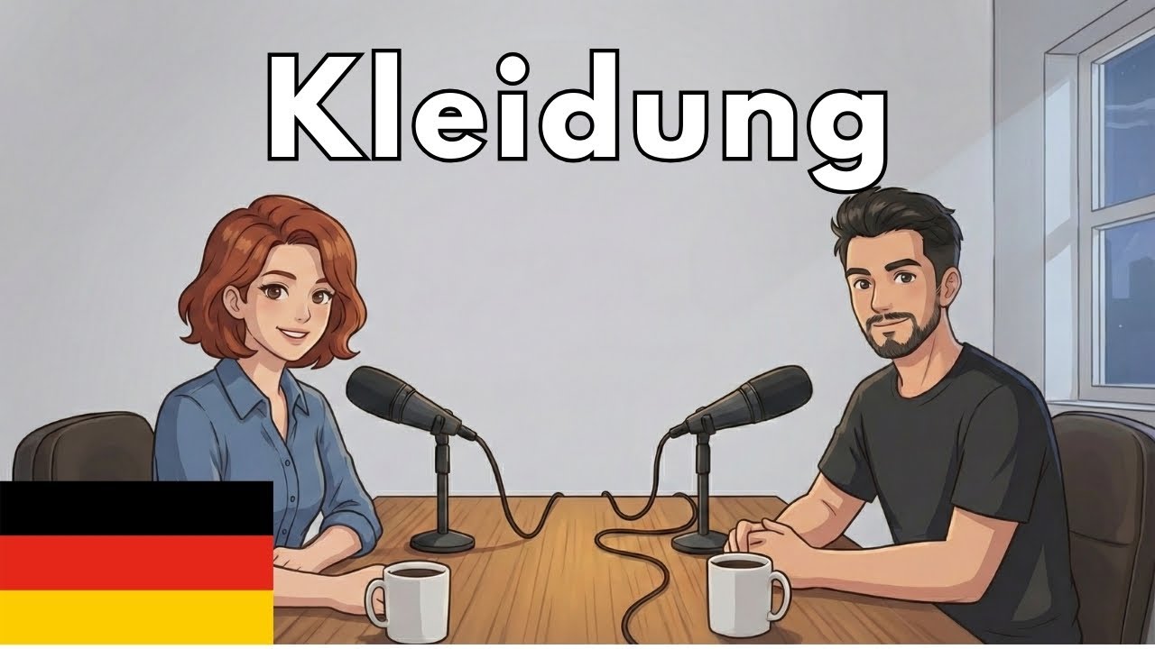Wie spricht man Deutsch Kleidung Deutschsprechübung
