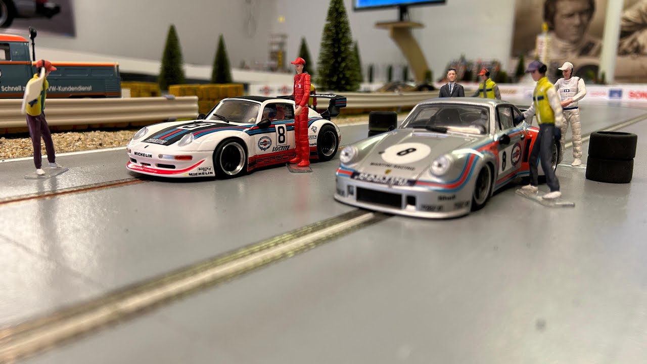Carrera 132 Porsche RSR '74 vs Revoslot GT2 Tuningchallenge