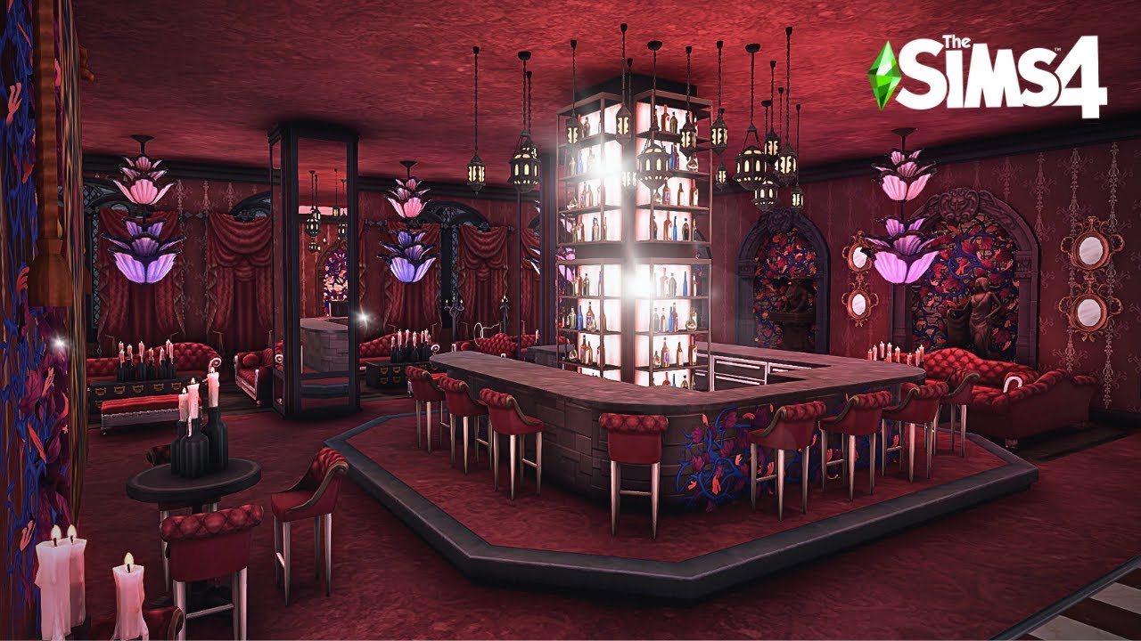 Vampire Nightclub || The Sims 4 Speed Build: Save File