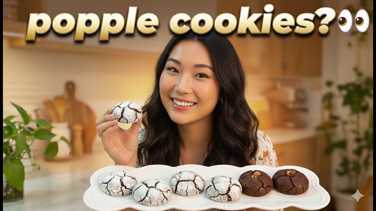 Quick ASMR Popple Cookies Cooking – Easy Fast Recipes (No Talking)