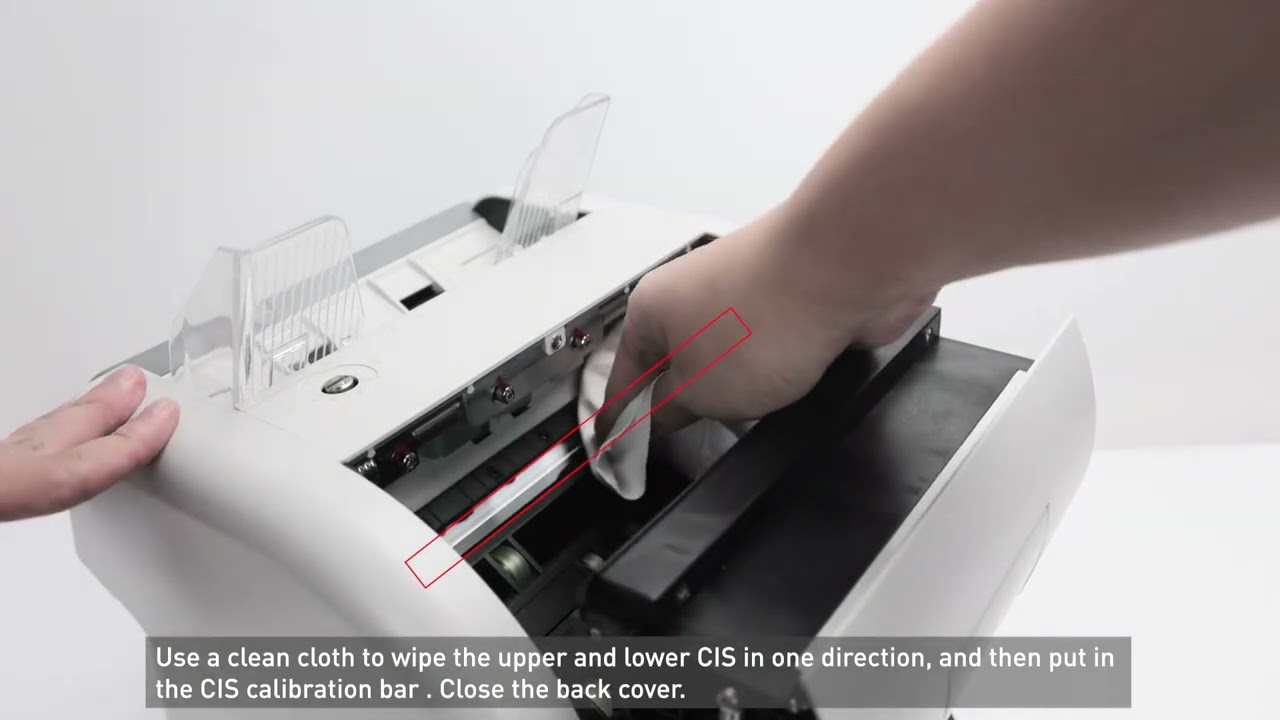 Ribao MC165 Money Counter | CIS Calibration Tutorial