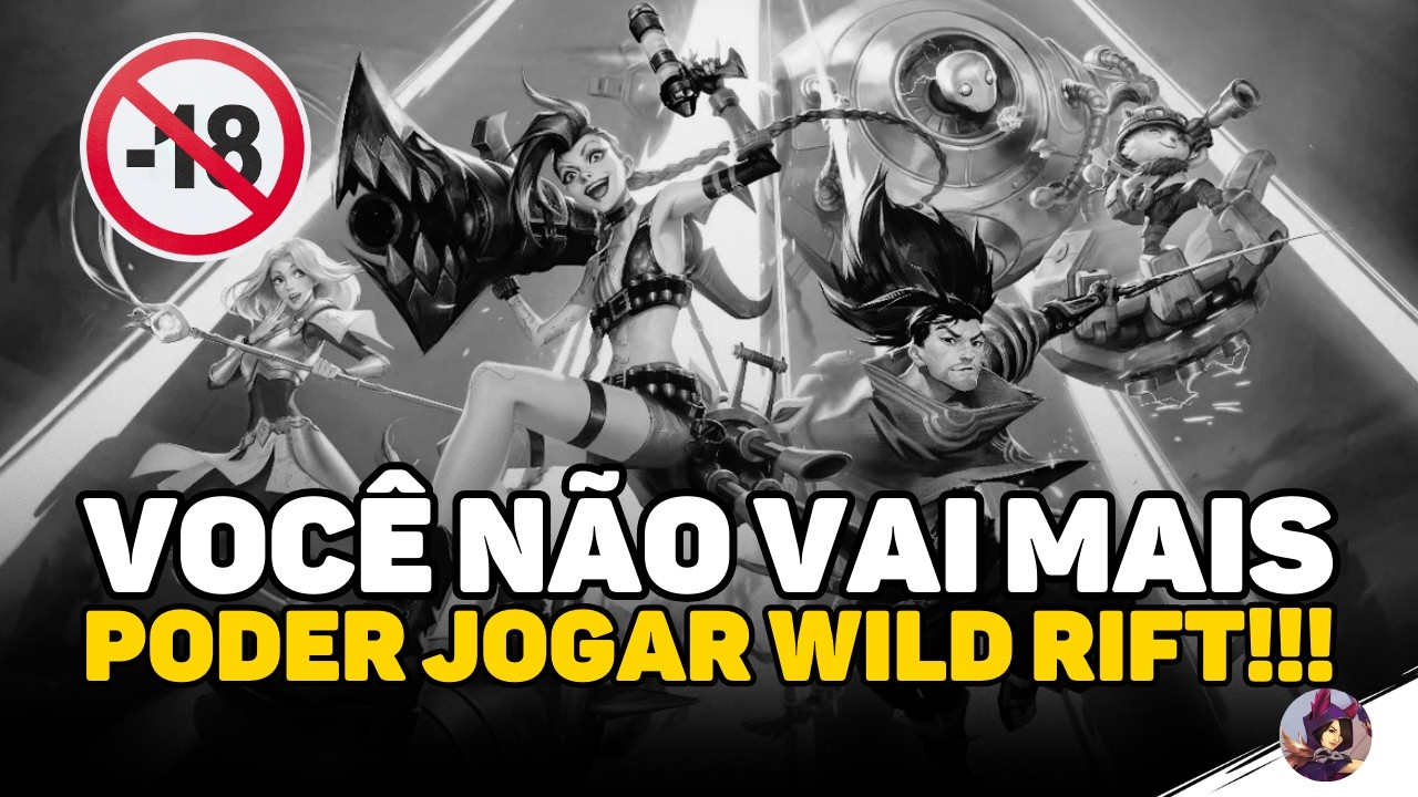 URGENTE!!! SUA CONTA DO WILD RIFT VAI SER SUSPENSA