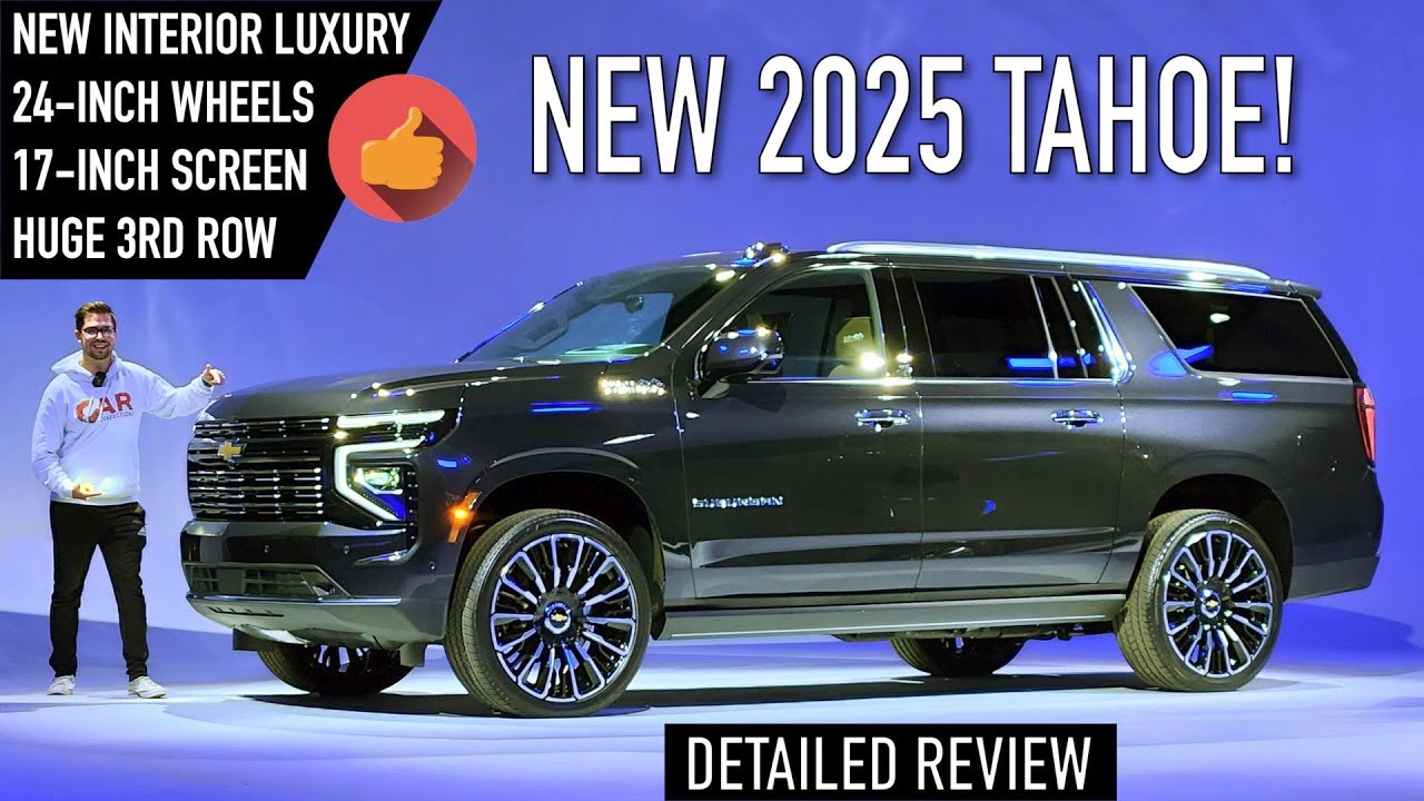 2025 Chevy Tahoe -- The #1 Large SUV has Leveled Up, AGAIN! (Hands-On)
