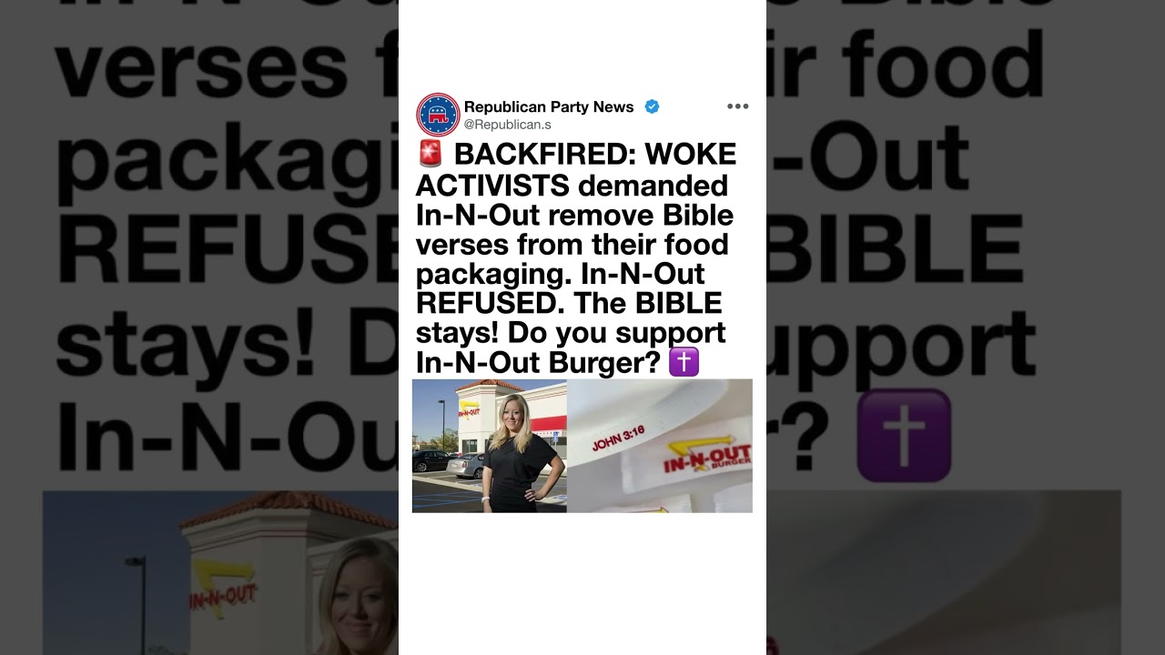 Viral In-N-Out Bible Debate Sparks Reactions 🇺🇸