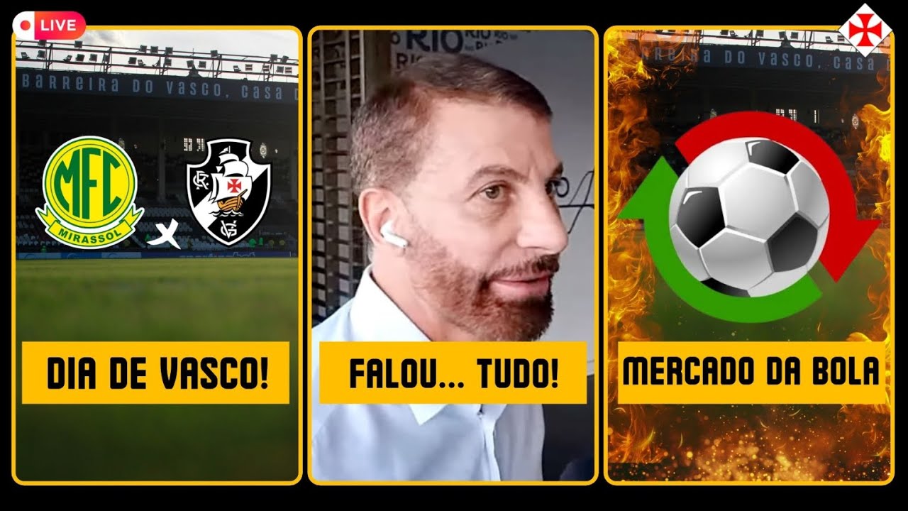 DIA DE VASCO! Estreia no Brasileirão, Pedrinho solta tudo e 2 reforços muito perto