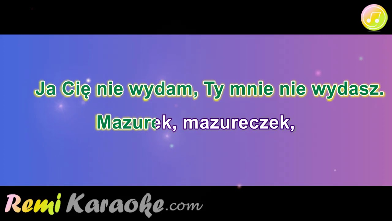 Floryda Dance Band - Czerwone jabłuszko (karaoke - RemiKaraoke.com)