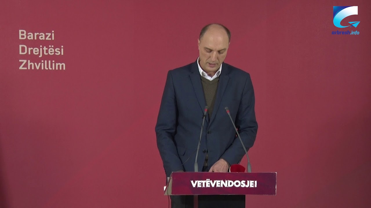 Visar Ymeri jep dor&euml;heqje nga t&euml; gjitha pozitat brenda Vet&euml;vendosjes