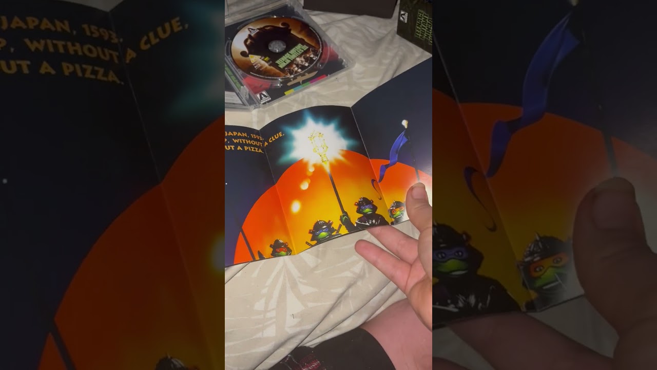 TMNT Trilogy (1990-1993) Arrow Video Blu-ray Boxset Unboxing 
