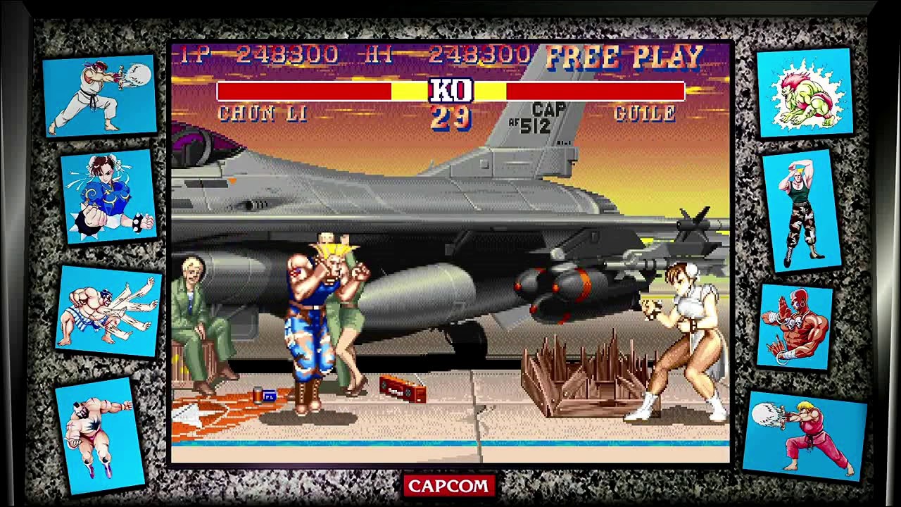 Street Fighter II: Hyper Fighting (PlayStation 4) Arcade as Chun Li