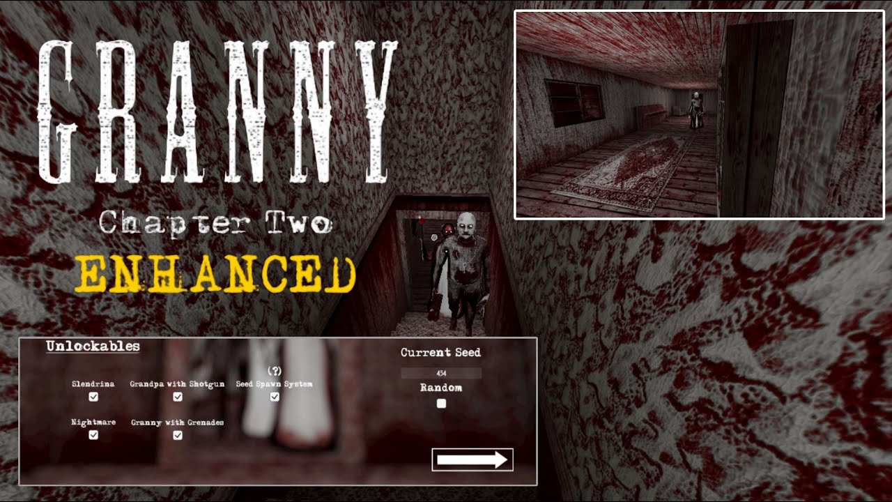 🆕 | GRANNY 2 ENHANCHED: NEW BETA 1.0.0 | NEW SEEDS, GRANNY WITH GRENADE AND MORE! 🕷️
